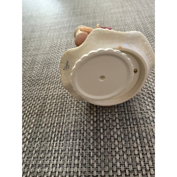 VINTAGE GOEBEL HUMMEL Angel Music Box Candle Holder Figurine Germany IT WORKS - Picture 5 of 8